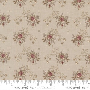 Fleur De Paris Primvere Florals Rosebud M13994 15 Smoke - By French General