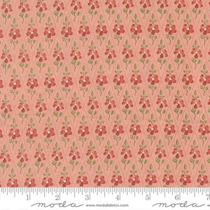 Fleur De Paris Paquerette Checks and Plaids Floral M13997 16 Pale Rose - By French General