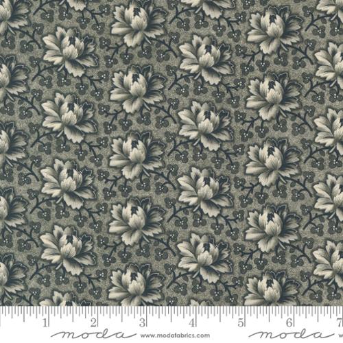 Goodnight Irene by Betsy Chutchian Tea Rose Florals Graphite 31702-17