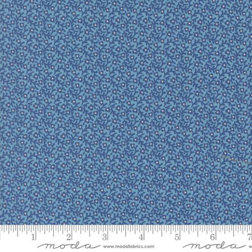 Sallys Stitches Creeping Thyme Blenders Small Floral Vines Prussian Blue 31714 13