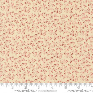 Pamelia's Path 1850-1880 Entwined Florals Vines Pink M47554 23 By Betsy Chutchian