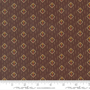 Pamelia's Path 1850-1880 Pan For Gold Blenders Stripe Dark Chocolate M47556 23 By Betsy Chutchian