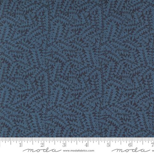 Morris Manor Branch Blenders Leaf Vine Twilight 8397-16 by Barbara Brackman