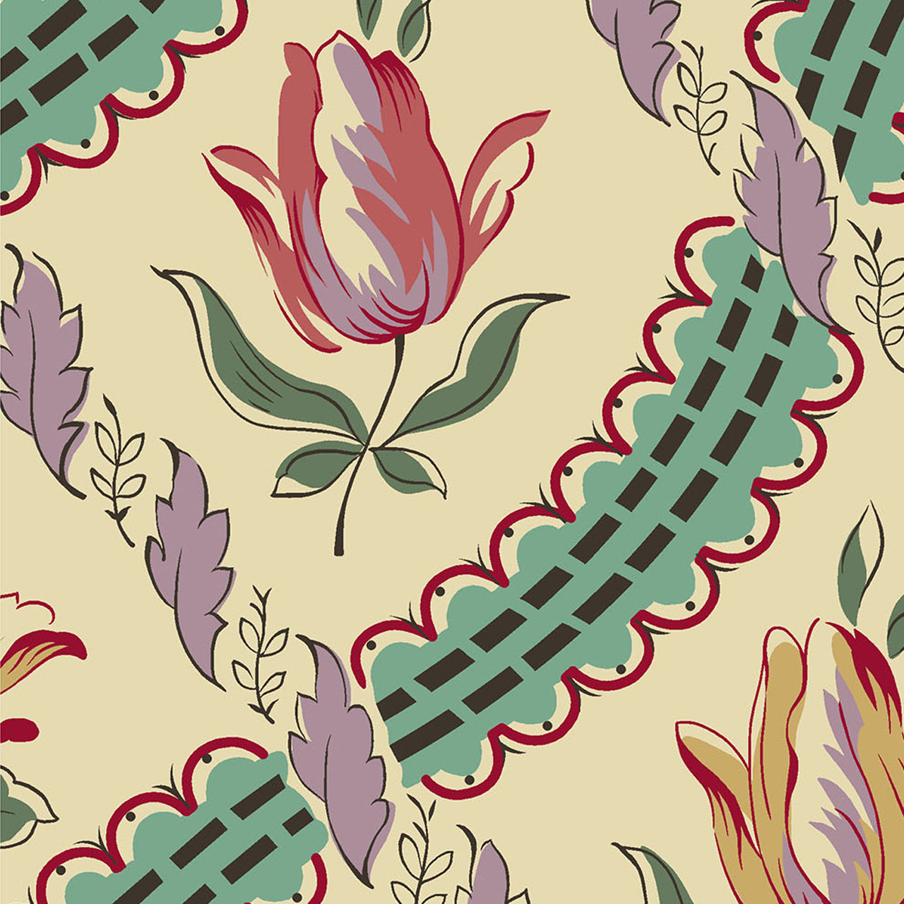 Dutch Heritage DHER3006 Blue French Vintage by Brigitte Giblin