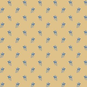 Back In The Day R570503 Naomi's Posie Blue- By Deirdre Bond-Abel