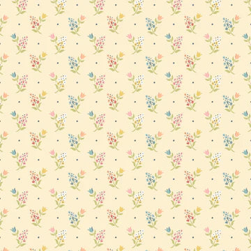 Wildwood Dwelling Sprigs and Tulips Yellow - WW25112