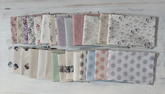 Hazelmont Farm Shirtings Fat 1/8 Bundle by Max and Louise Co