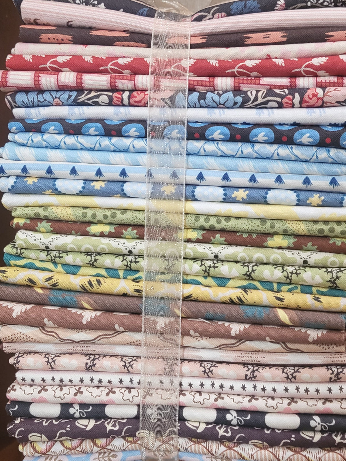 The Gooch Coverlet Fat 1/8 Bundle by Margaret Mew and Judy Newman