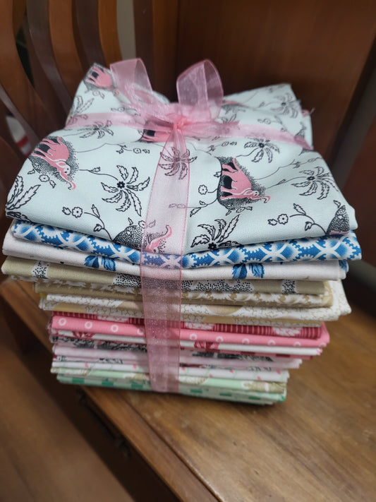 Elephant and Castle Fat 1/4 Bundle by Deborah Dorward