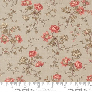 Fleur De Paris Parterre Florals M13991 13 Smoke - By French General