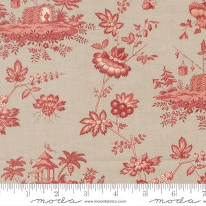 Fleur De Paris Jardinage Florals Scenic M13992 15 Smoke - By French General