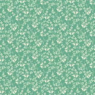 Yeoville 3018-76 Winter Green Floral Vines - By Michelle Yeo