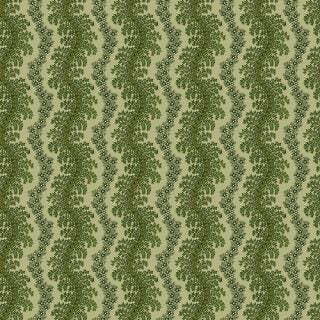 Yeoville 3020-66 Green Serpentine Coral Stripes - By Michelle Yeo