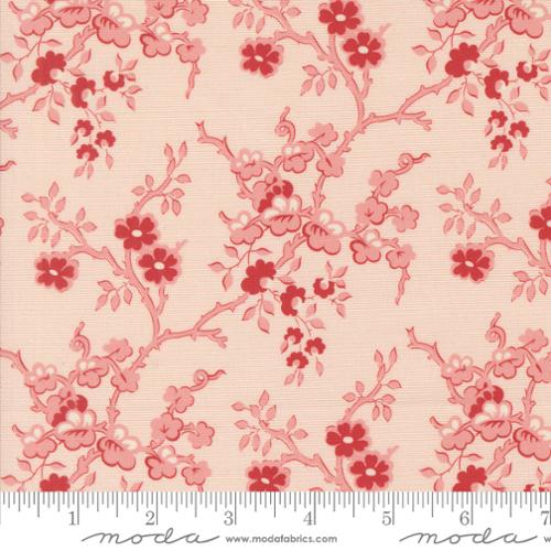 Sallys Stitches Flowering Quince Florals Vines Sweet Pink 31710 12