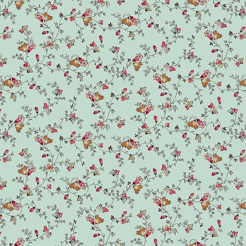 Mariakerke Dainty Vines Lt Blue 3364-17 By Michelle Yeo