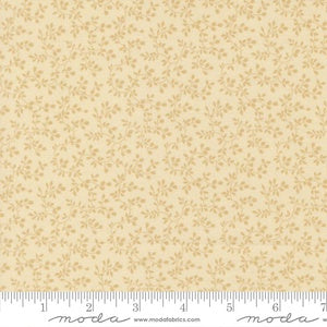 Pamelia's Path 1850-1880 Entwined Florals Vines Biscuit M47554 11 By Betsy Chutchian