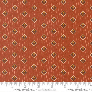 Pamelia's Path 1850-1880 Pan For Gold Blenders Stripe Cinnamon M47556 22 By Betsy Chutchian