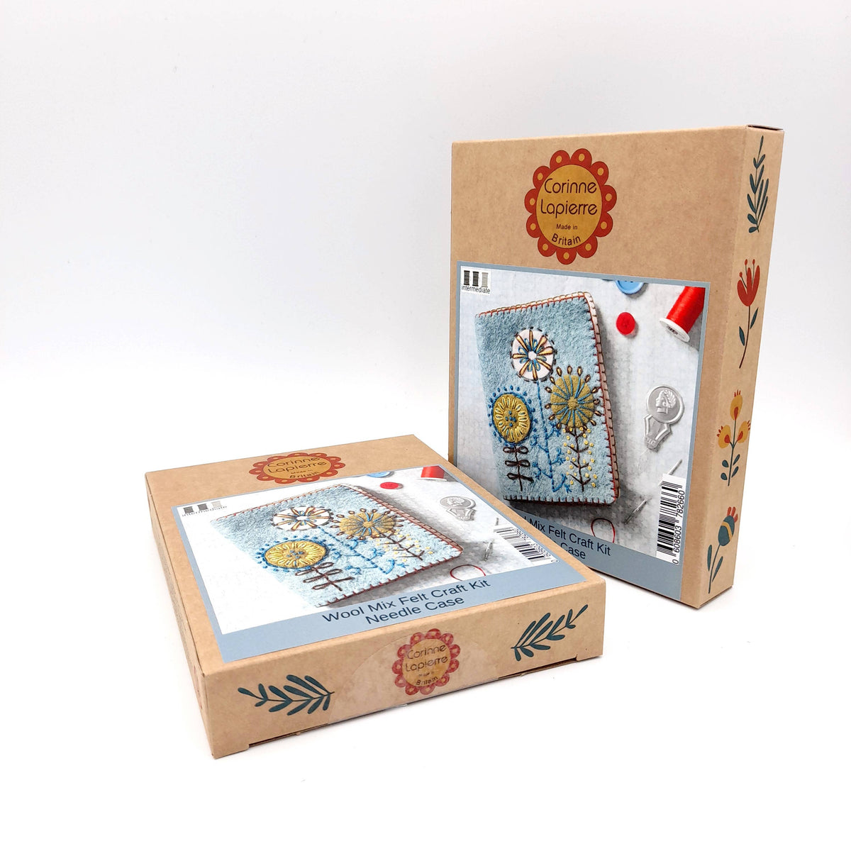 Needle Case  Felt Craft Mini  Kit: English
