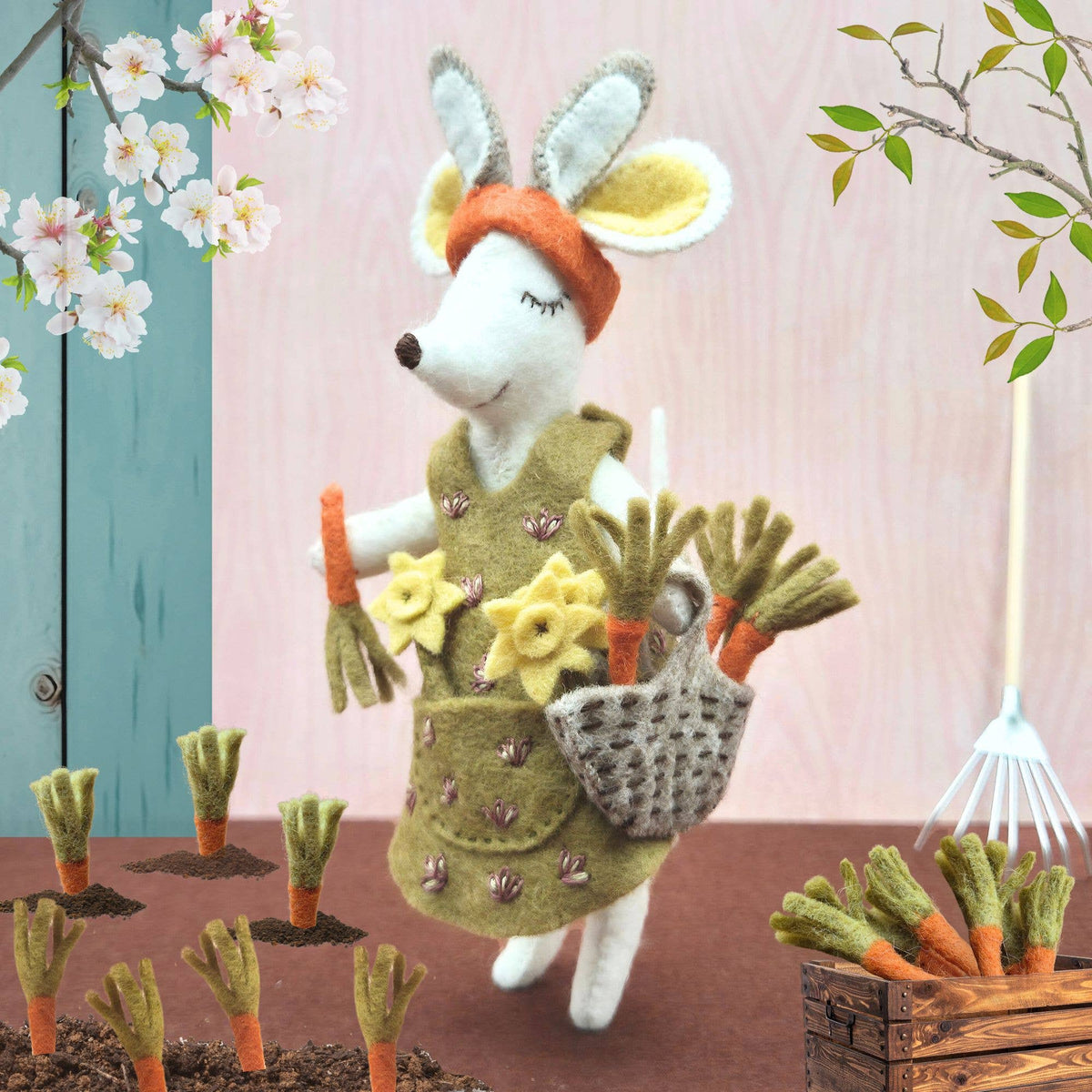 Little Mouse is a Bunny Felt Craft Mini Kit: