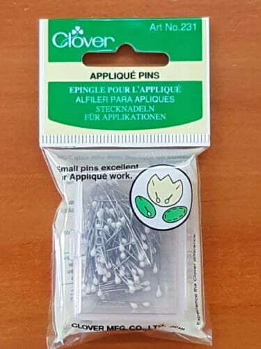 Clover Applique Pins