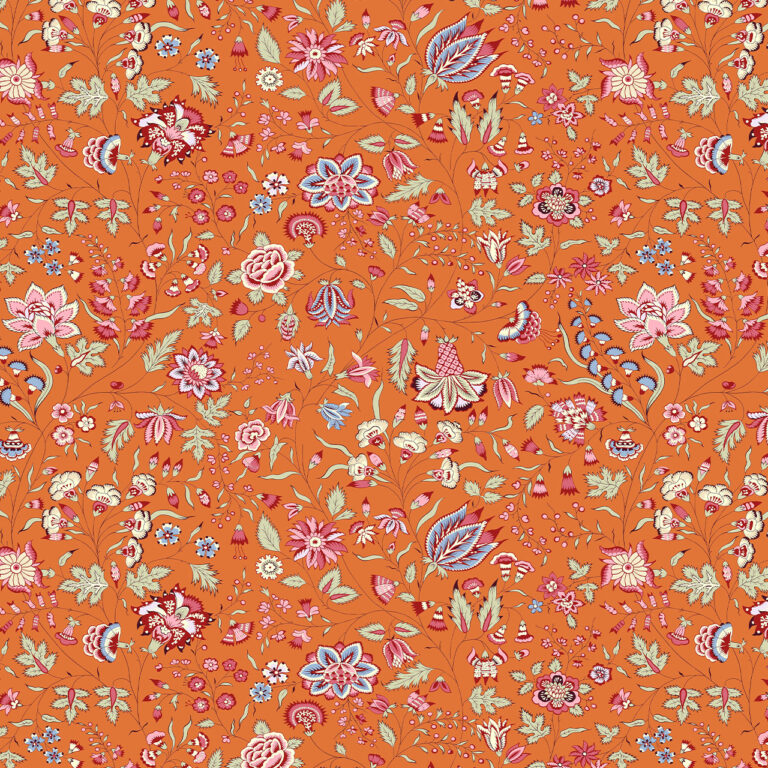 Dutch Heritage DH1025 Pumpkin Surat By Petra Prins and Nel Kooiman