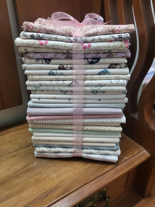 Hazelmont Farm Shirtings Fat 1/4 Bundle by Max and Louise Co