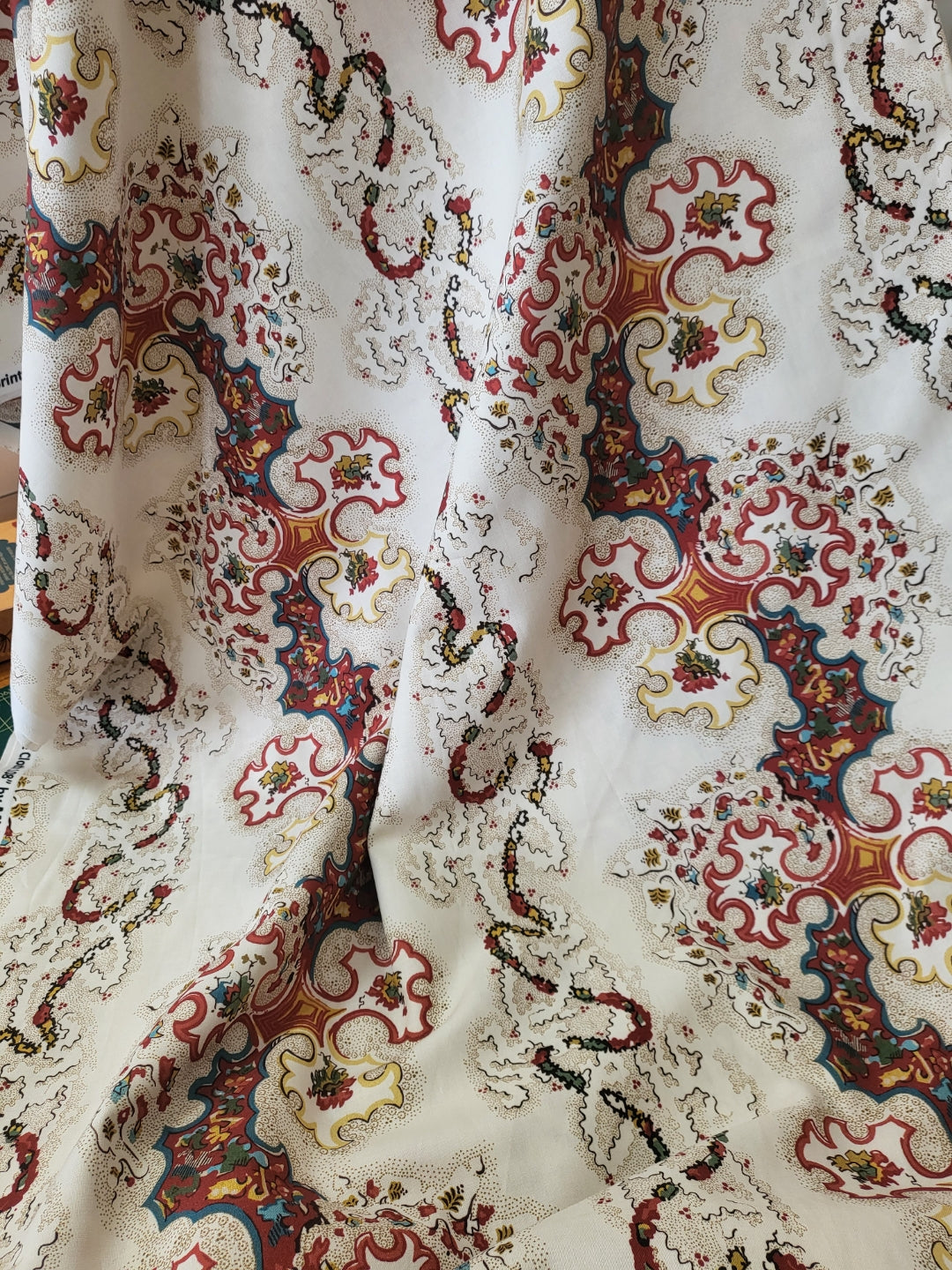 Lost Garden of Helligan's Wideback 108" By Michelle Yeo