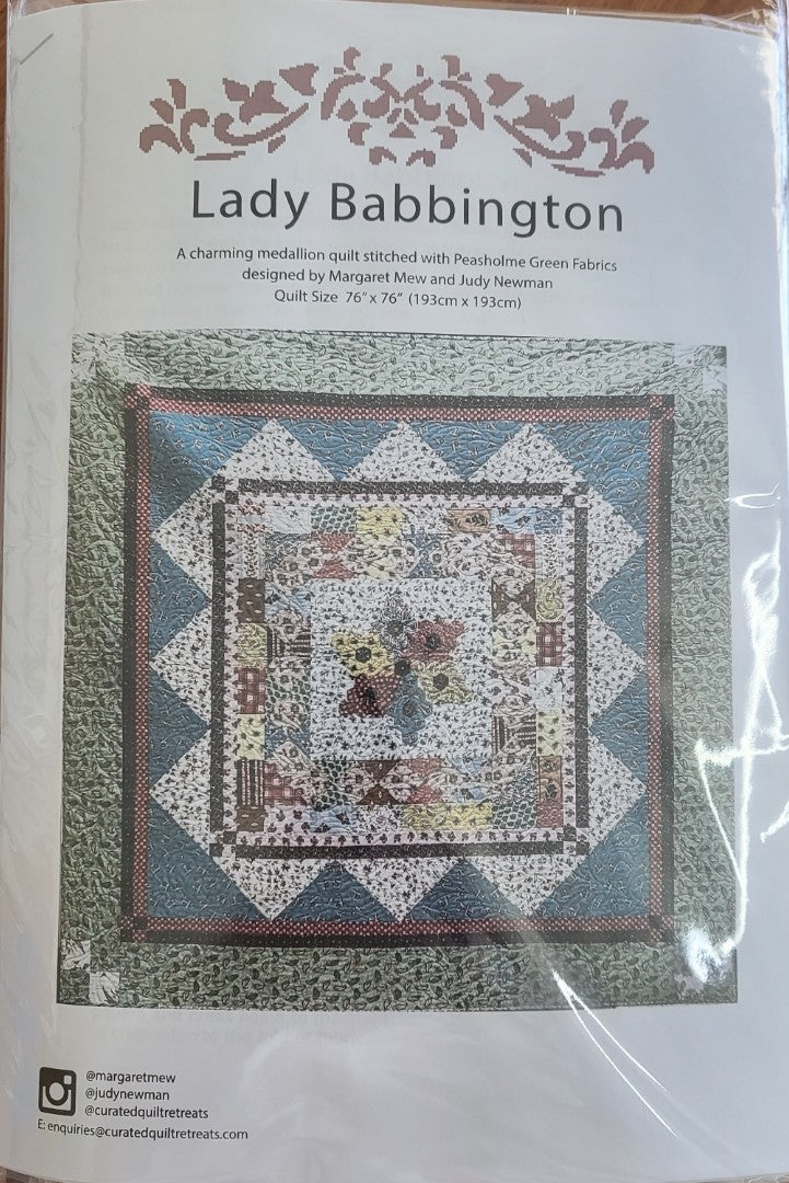 Lady Babbington Kit By Margaret Mew and Judy Newman