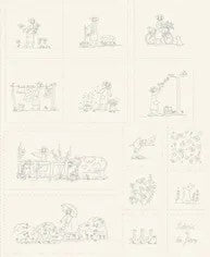 Stitchery Panel SIDONIE A LA FERME DV7750