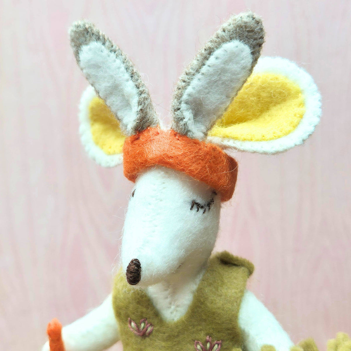 Little Mouse is a Bunny Felt Craft Mini Kit: