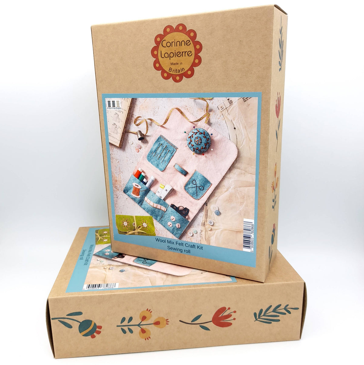 Sewing Roll Felt Craft Kit: English