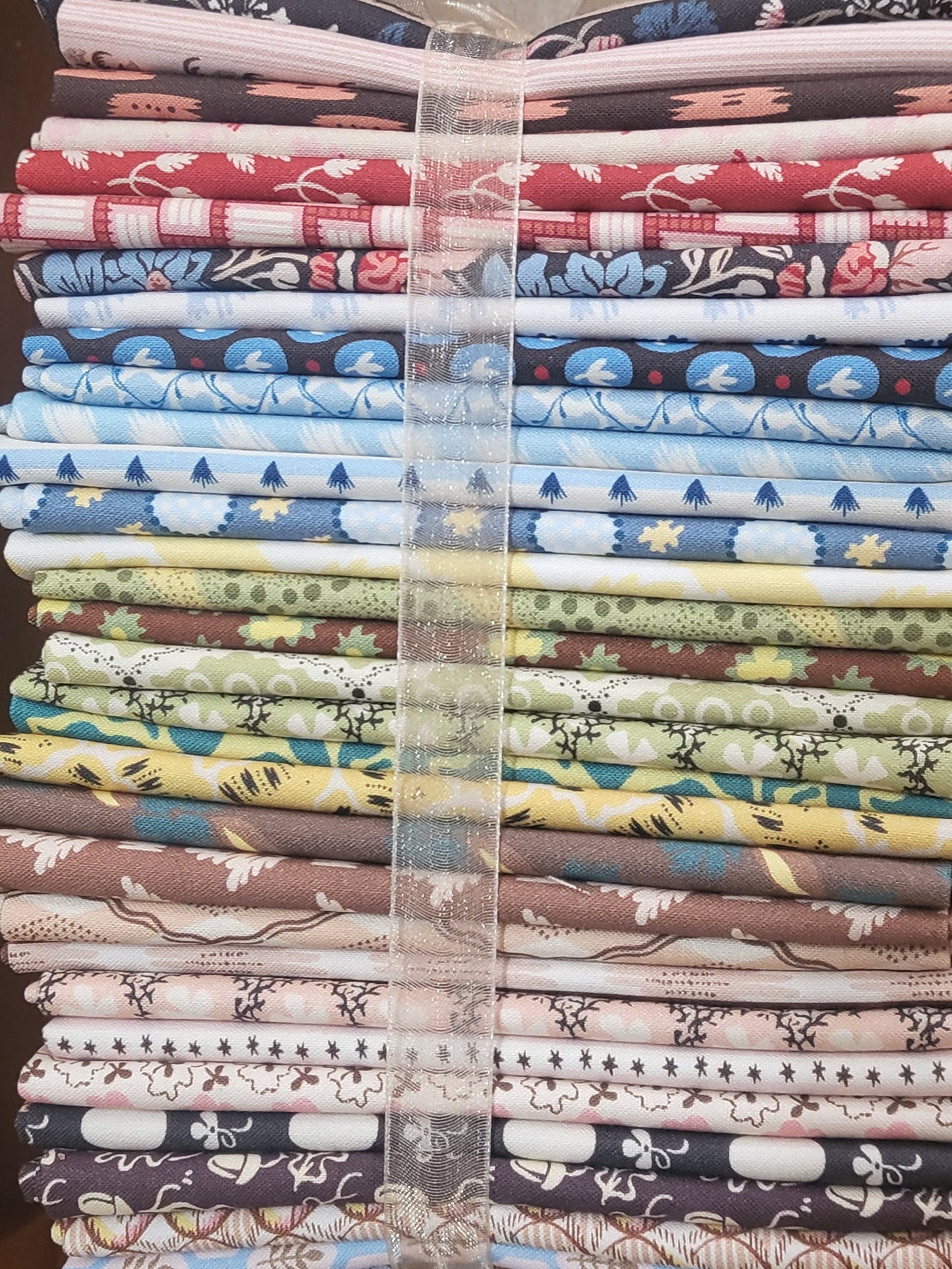 The Gooch Coverlet Fat 1/8 Bundle by Margaret Mew and Judy Newman