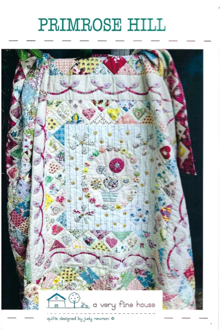 Primrose Hill Pattern and Template Set by Judy Newman
