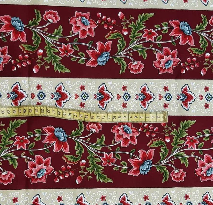 Border Print Floral 1.5 Metres -  SP321