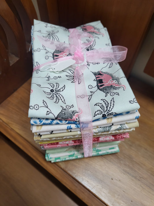 Elephant and Castle Fat 1/8 Bundle by Deborah Dorward