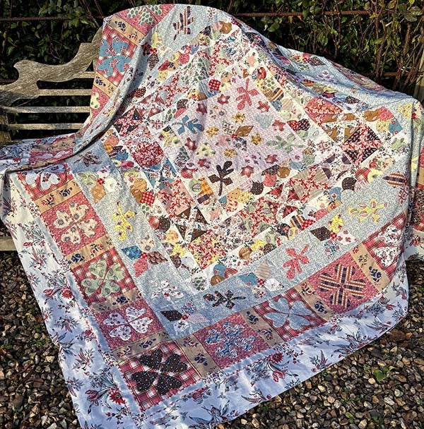 Up Hill Down Dale Quilt Kit by Margaret Mew